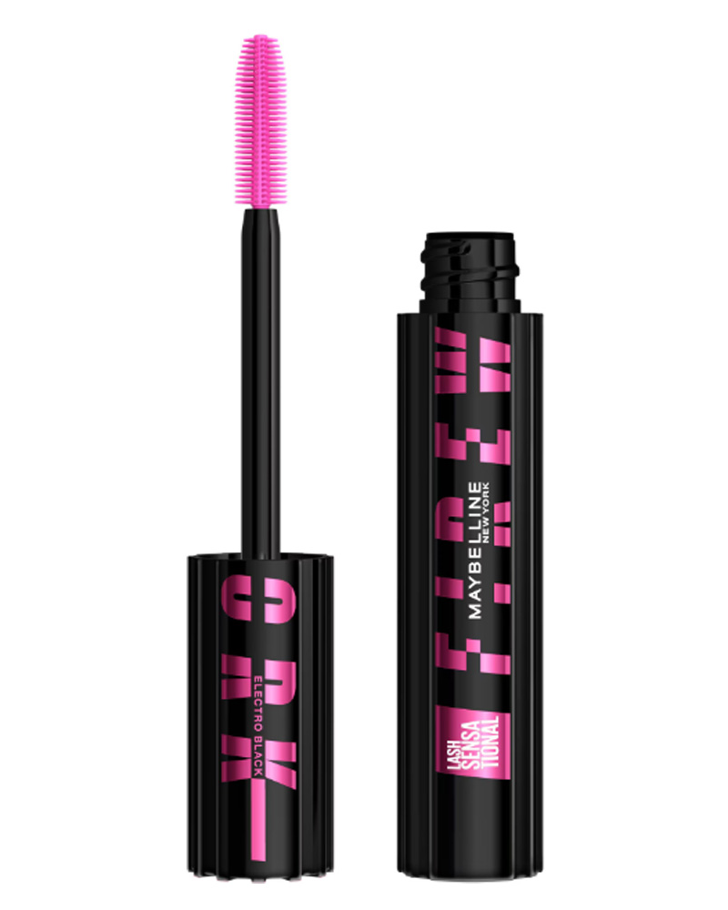 Maybelline Lash Sensational Firework Electro Black 10 ML Health & Beauty Personal Care Cosmetics Makeup Eye Mascara Beautycos