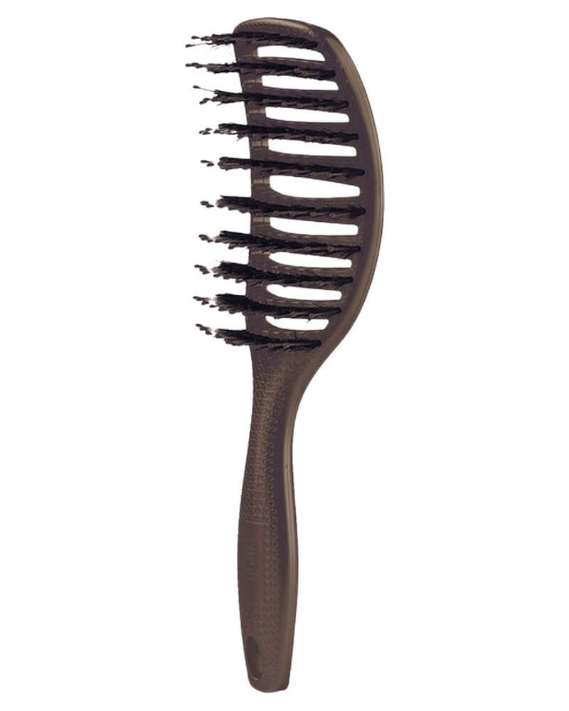 Yuaia Curvy Brush Soft Espresso Health & Beauty Personal Care Hair Styling Tools Combs Brushes Beautycos