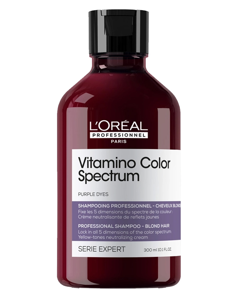 Loreal Professionnel Vitamino Color Spectrum Shampoo - Blond Hair 300 ML Health & Beauty Personal Care Conditioner Beautycos