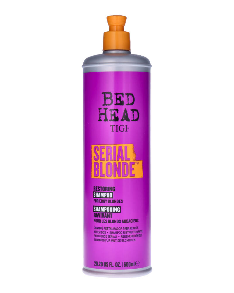 Tigi Bed Head Serial Blonde Shampoo For Damaged Hair 600 ML Health & Beauty Personal Care Conditioner Beautycos
