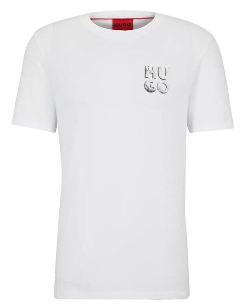 Hugo Boss Detzington241 T-Shirt Hvid Str XL Arts & Entertainment Party Celebration Gift Giving Beautycos