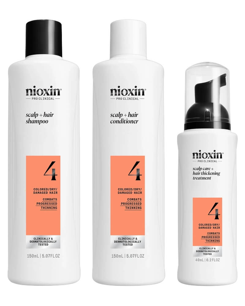 Nioxin System 4 Loyalty Kit 300 ML 2 Stk Health & Beauty Personal Care Hair Shampoo Conditioner Conditioners Beautycos