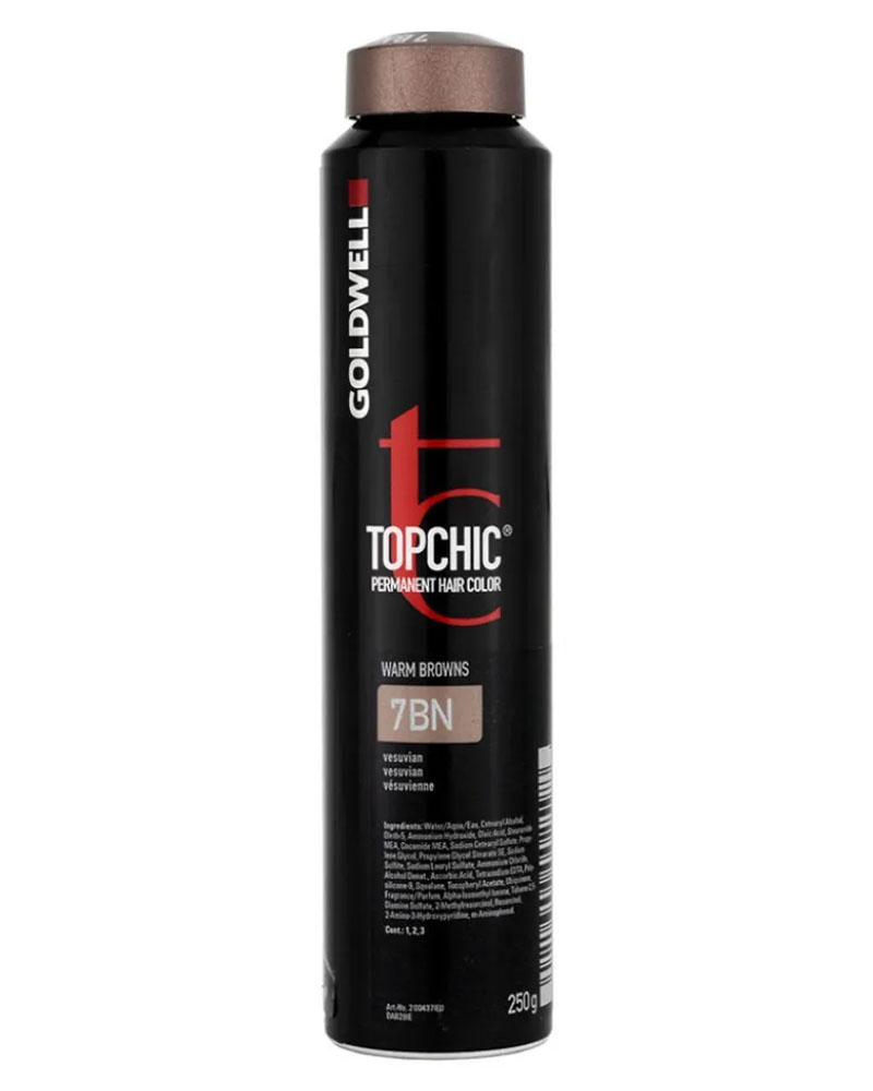 Goldwell Topchic 7Bn - Warm Browns 250 ML Health & Beauty Personal Care Hair Color Beautycos