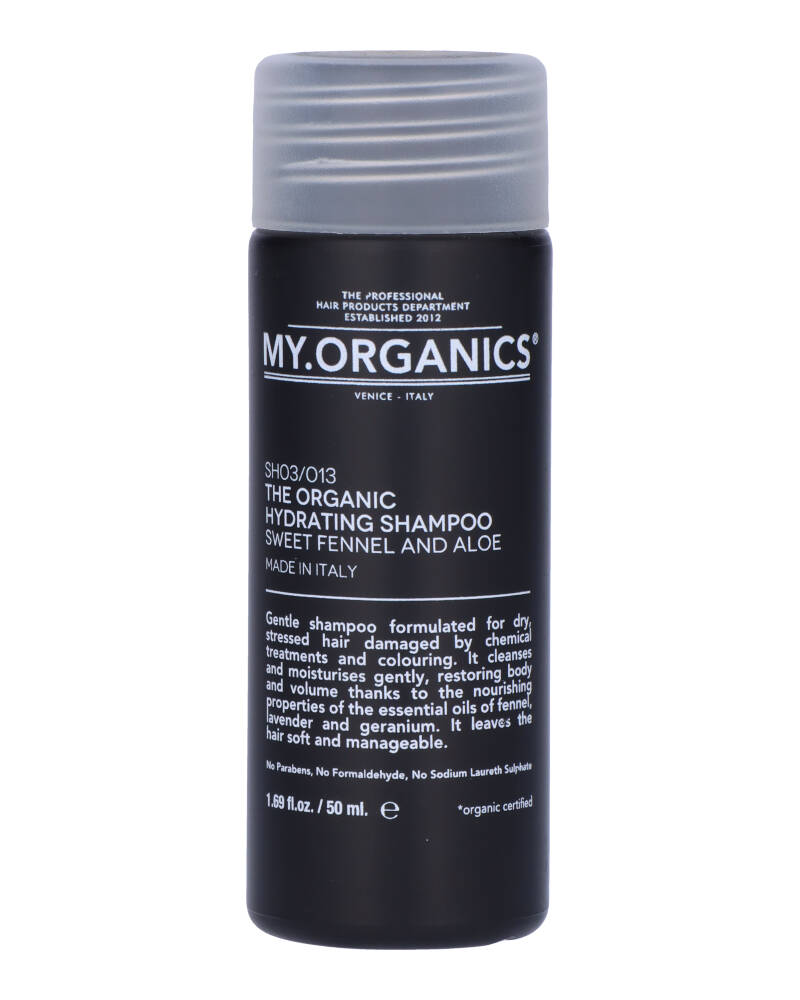 My Organics The Organic Hydrating Shampoo Sweet Fennel And Aloe (U) 50 ML Health & Beauty Personal Care Hair Conditioner Beautycos