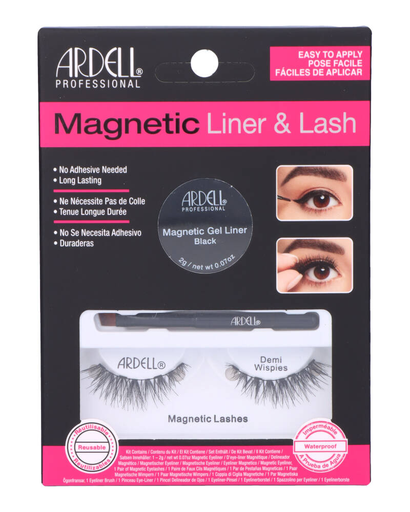 Ardell Magnetic Liner Demi Wispies Eye Lashes Health & Beauty Personal Care Cosmetics Makeup False Eyelashes Beautycos