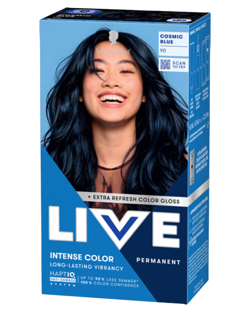 Schwarzkopf Live Intense Cosmic Blue 60 ML Health & Beauty Personal Care Hair Color Beautycos