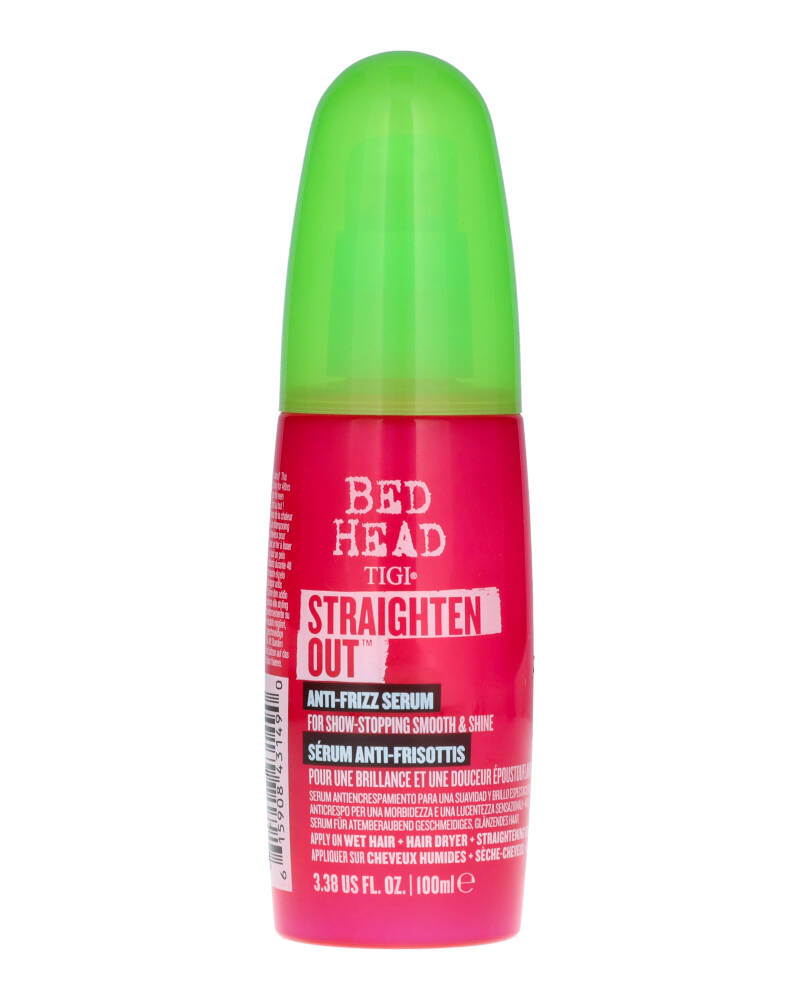 Tigi Bed Head Straighten Out Anti-Frizz Serum 100 ML Health & Beauty Personal Care Hair Styling Products Beautycos