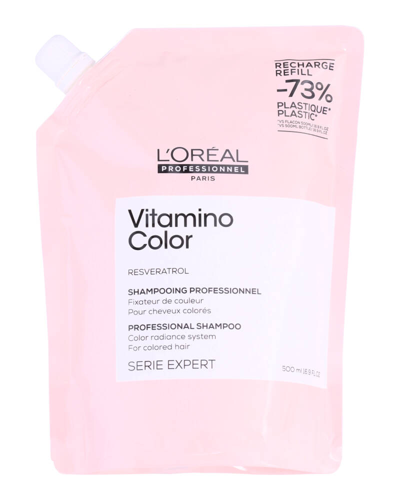Loreal Vitamino Color Shampoo Refill 500 ML Health & Beauty Personal Care Hair Conditioner Beautycos