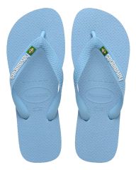 Havaianas Brasil Logo - Blå Lavendel/Hvid - Str. 41/42