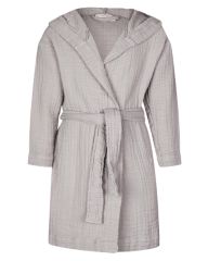 Lille Kanin Bathrobe Muslin Brown Smoke 1-2 years