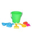 Excellent Houseware Mini Set Giochi da Spiaggia Verde