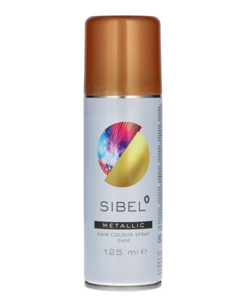 Sibel Metallic Hair Colour Spray Gold - Art P001143 Sibel Metallic Hair Colour Spray Gold - Art P001143