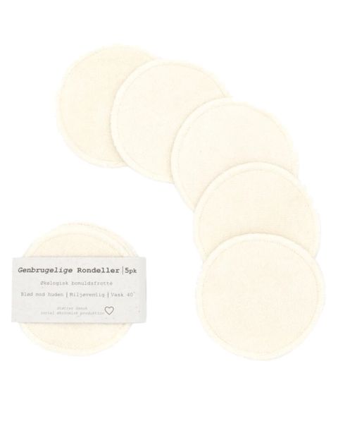 Pargaard Genbrugelige Rondeller Naturhvid