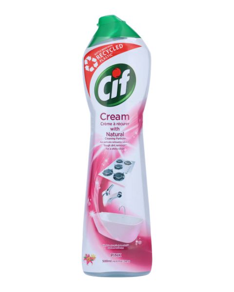 Cif Cream Pink Flower