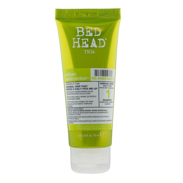 Tigi Mini antidotes Re-energize shampoo