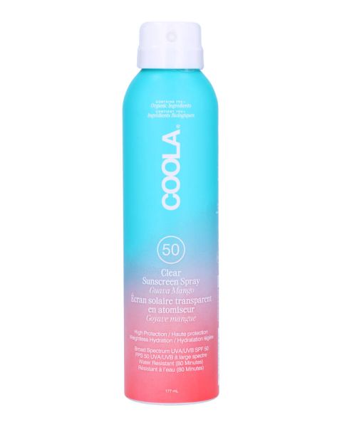 COOLA Classic Suncreen Spray Guava Mango SPF 50 COOLA Classic Suncreen Spray Guava Mango SPF 50