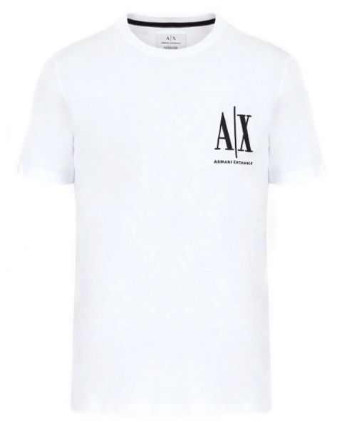 Armani Exchange Men T-Shirt Hvid Str. M