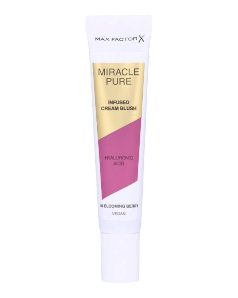 Max Factor Miracle Pure Infused Cream Blush 04 Blooming Berry