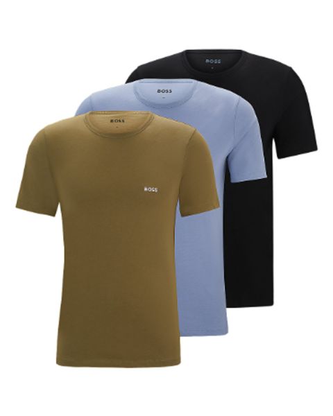 Hugo Boss 3-Pack Crew Neck T-Shirt Cotton Str. XL