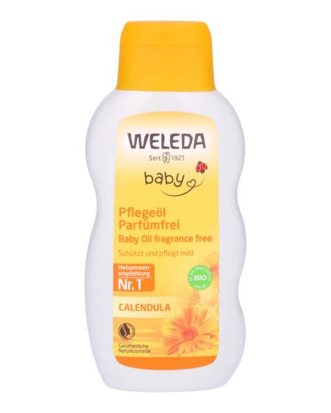 Weleda Baby Oil Fragrance Free Calendula