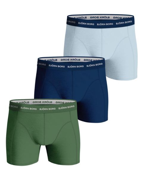 Björn Borg Cotton Stretch Shorts 3-pack Str. L