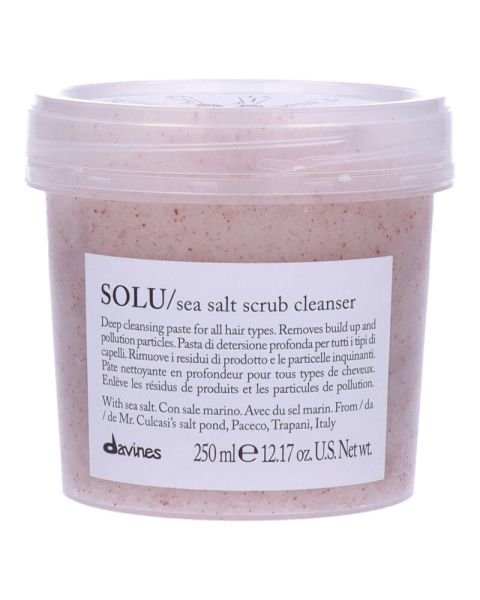 Davines Solu Sea Salt Scrub Cleanser