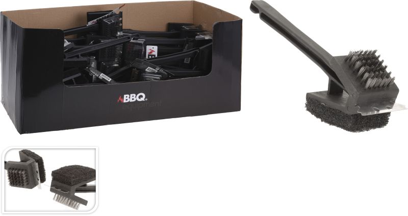 Excellent Houseware BBQ Brush 3-in-1 (U)