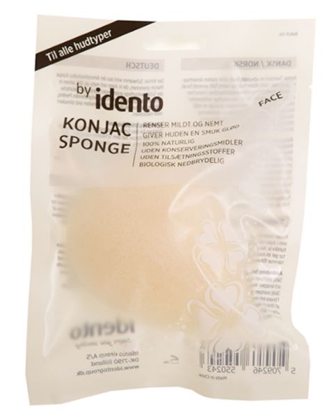 Idento Konjac Face Sponge