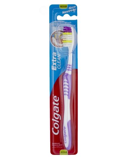 Colgate Extra Clean Medium Assorteret Design Colgate Extra Clean Medium Assorteret Design