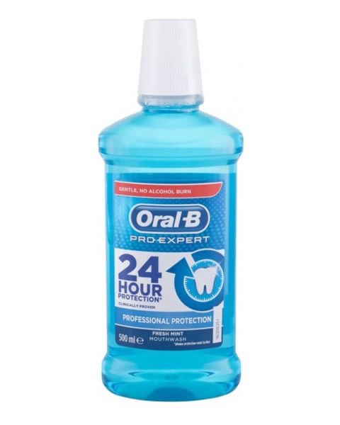 Oral B 24 Hour Protection Fresh Mint Mouthwash