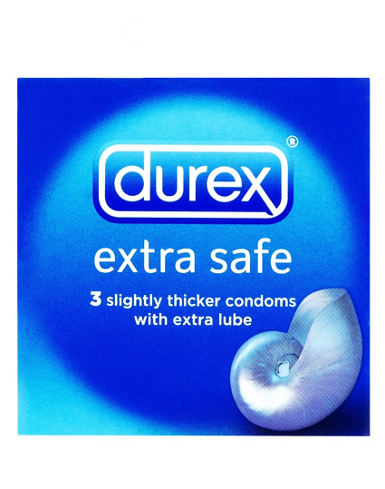 Durex Kondomer Extra Safe - 3 stk   3 stk.