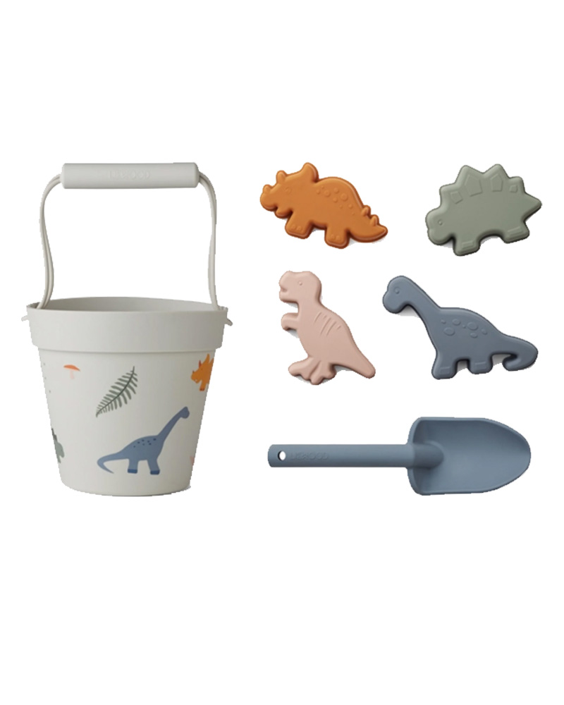 Liewood Dante Strandsæt Dino Mix Toys & Games Outdoor Play Equipment Water Beautycos