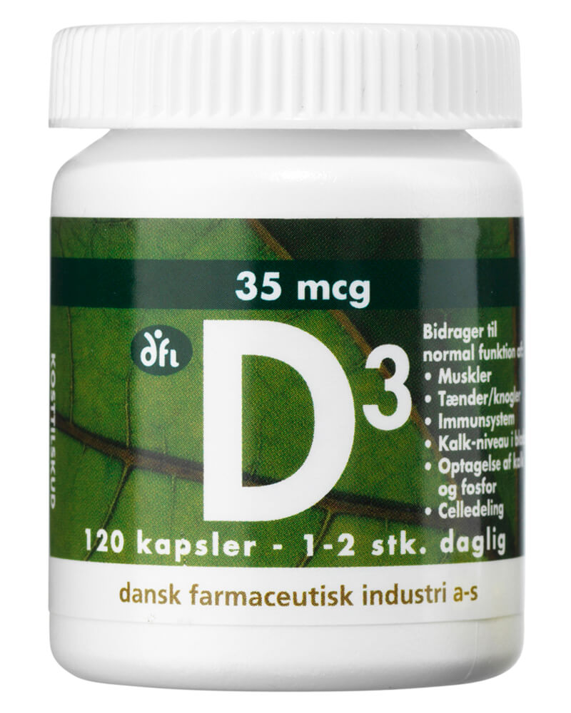 Berthelsen Naturprodukter - D3 35mcg   120 stk.