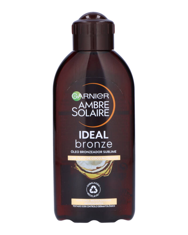 Garnier Ambre Solaire Ideal Bronze Tanning Oil 200 ML Health & Beauty Personal Care Cosmetics Skin Products Beautycos