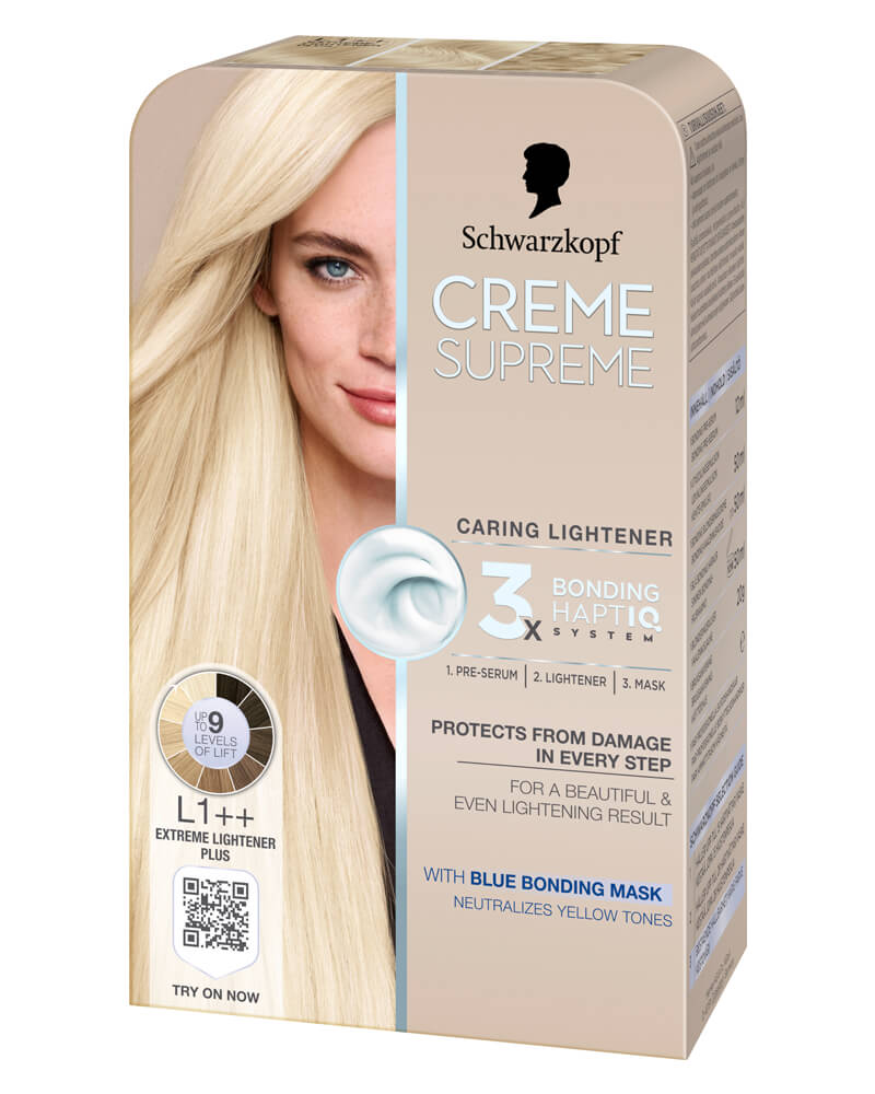 Schwarzkopf Creme Supreme L1++ Extreme Lightener Plus 60 ML Health & Beauty Personal Care Hair Color Beautycos