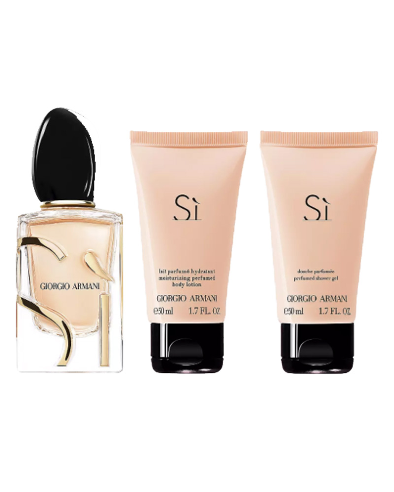 Giorgio Armani Si Gift Set 50 ML Arts & Entertainment Party Celebration Giving Wrapping Boxes Tins Beautycos