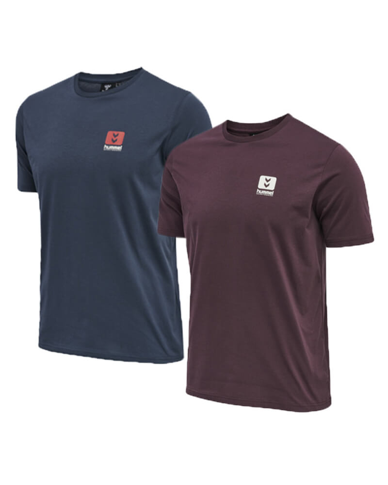 Hummel Hmllgc Graham T-Shirt 2-Pack L 2 Stk Apparel & Accessories Clothing Shirts Tops Beautycos
