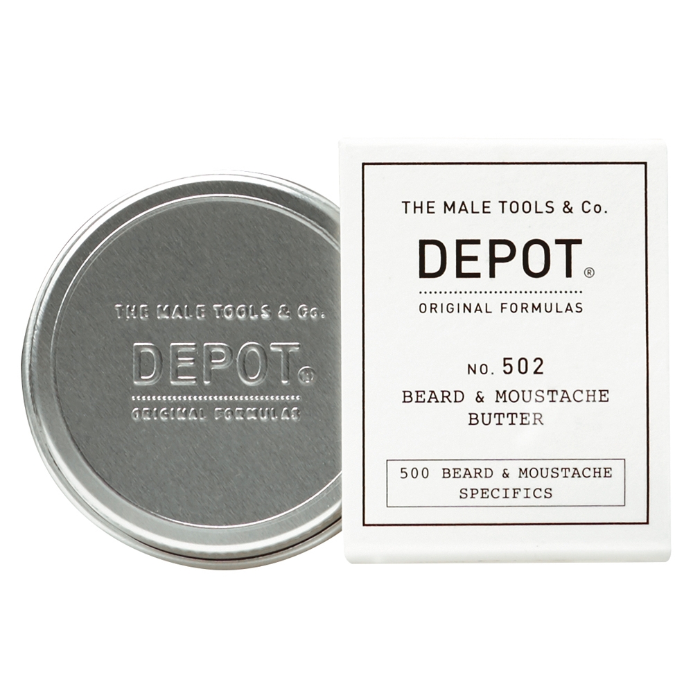 Depot No 502 Beard Moustache Butter 30 ML Health & Beauty Personal Care Shaving Grooming Cream Beautycos