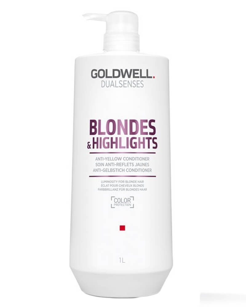 Goldwell Blondes Highlights Anti-Yellow Conditioner 1000 ML Health & Beauty Personal Care Hair Shampoo Conditioners Beautycos