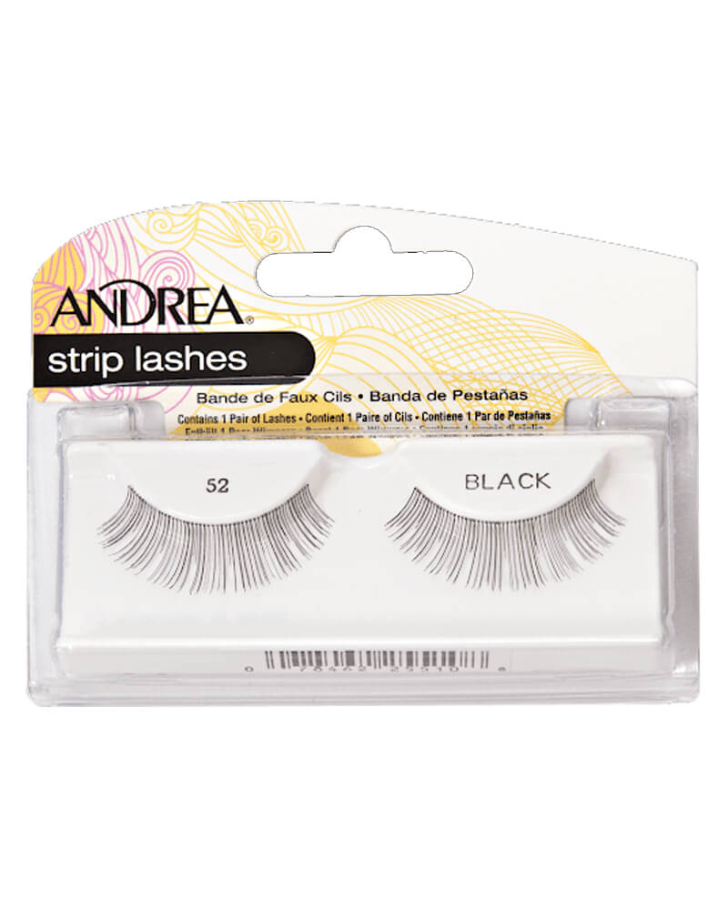 Andrea Strip Lashes Black 52 Health & Beauty Personal Care Cosmetics Makeup Eye False Eyelashes Beautycos