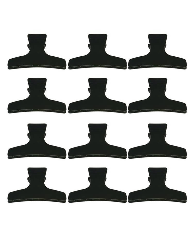 Sibel Croco Hårklemmer 8cm - Ref. P000476   12 stk.