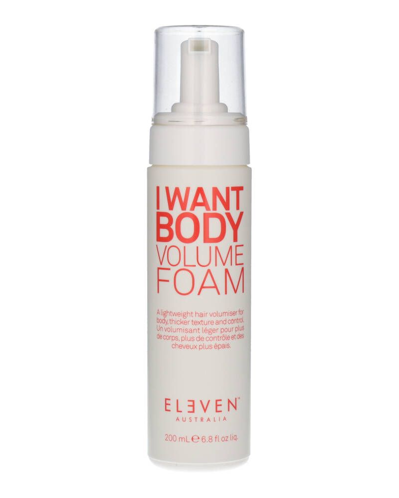 Eleven Australia I Want Body Volume Foam 200 ML Health & Beauty Personal Care Hair Styling Products Beautycos