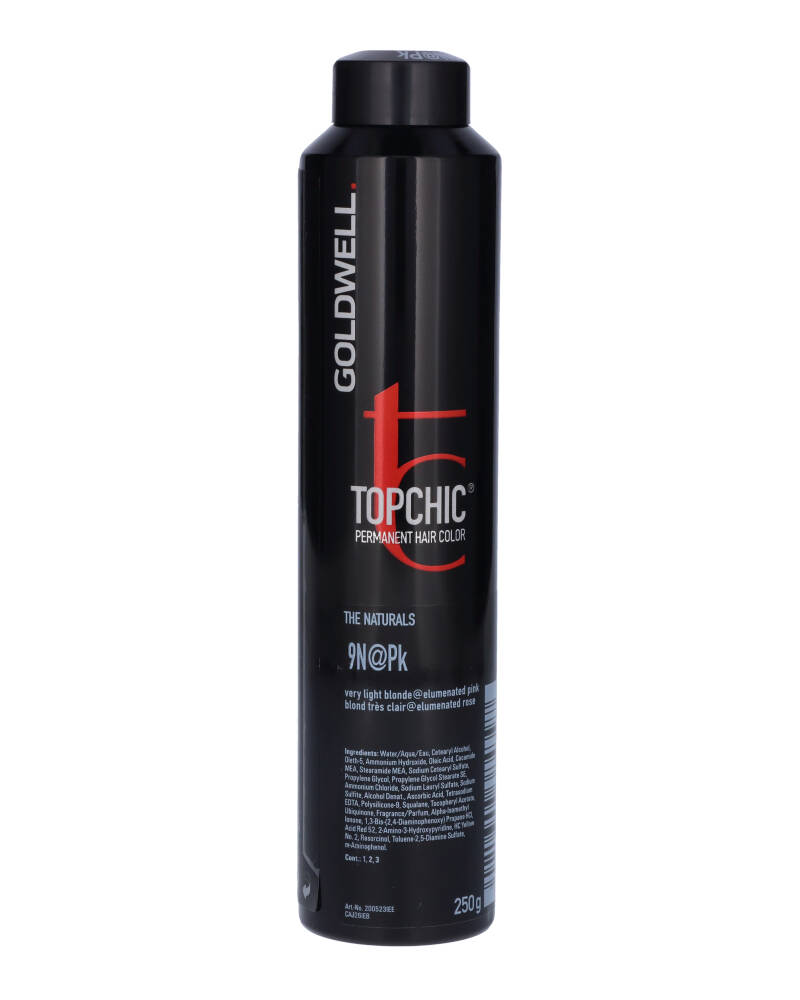 Goldwell Topchic 9N@Pk - Very Light Blonde @ Elumenated Pink 250 G Health & Beauty Personal Care Hair Color Beautycos