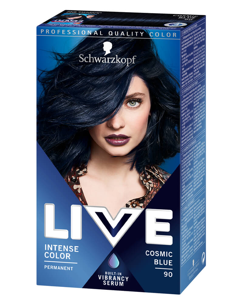 Schwarzkopf Live 90 Cosmic Blue (U) Health & Beauty Personal Care Hair Color Beautycos
