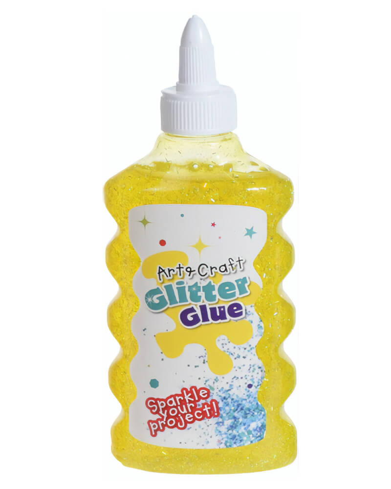 Kreativ Glimmerlim Gul (U) 180 ml