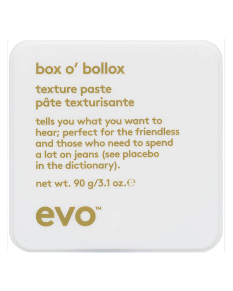 Evo Box O&Apos Bollox Texture Paste (U) 90 G Health & Beauty Personal Care Hair Styling Products Beautycos