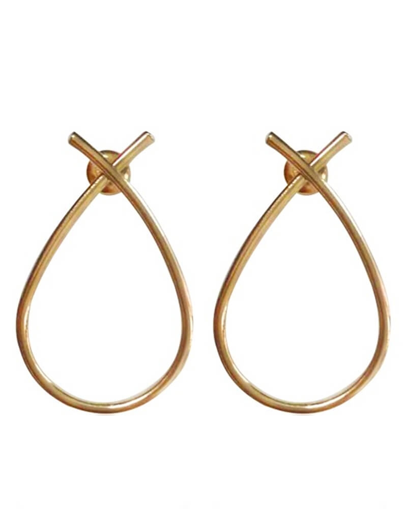 Everneed Alva Drops Guldfarvet (U)