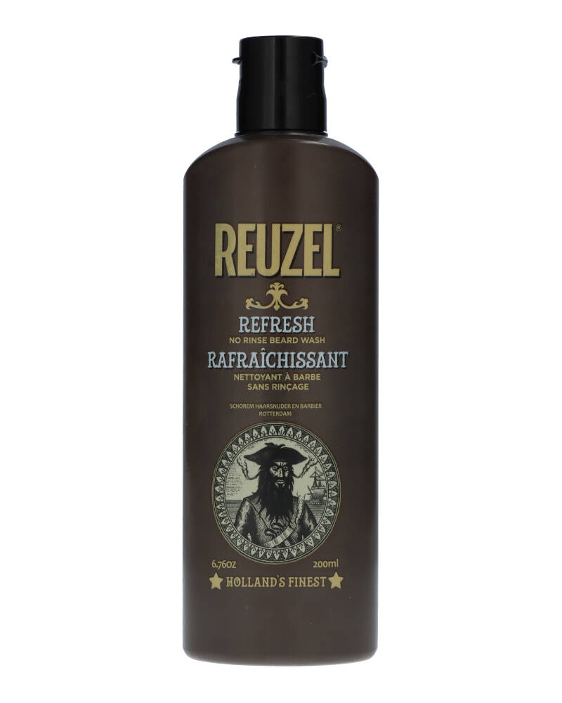 Reuzel Refresh No Rinse Beard Wash 200 ML Health & Beauty Personal Care Hair Shampoo Conditioner Beautycos