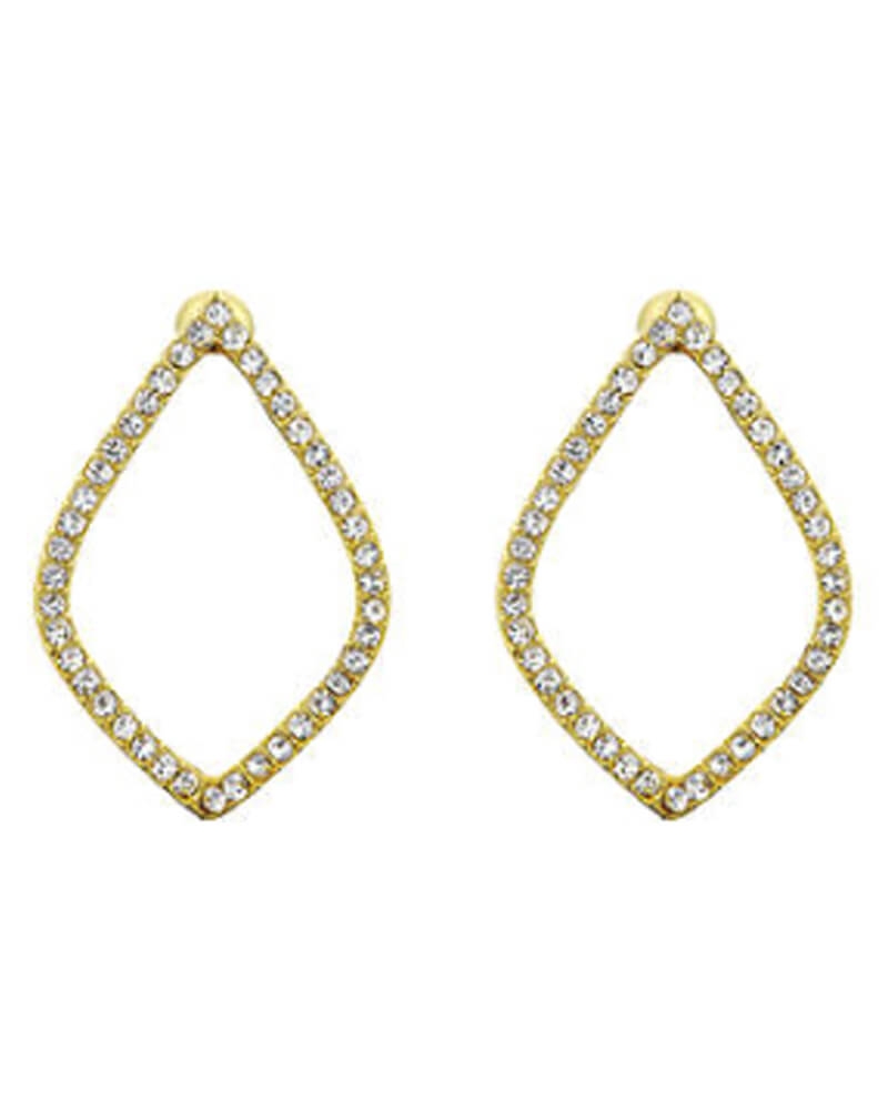 Everneed Holly Harlekin Guldfarvet m. Hvide Sten (U)