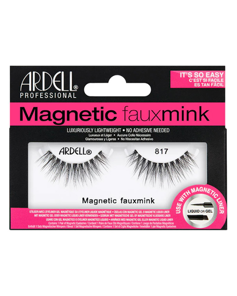 Ardell Magnetic Faux Mink Lashes 817 Health & Beauty Personal Care Cosmetics Makeup Eye False Eyelashes Beautycos